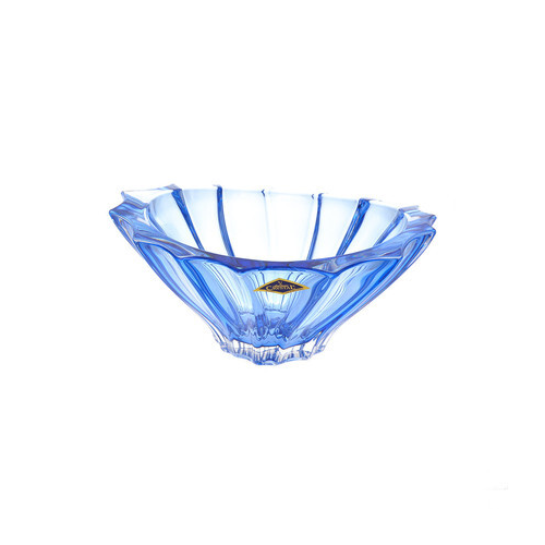Конфетница Plantica, 22 см, синяя 32593 Aurum Crystal