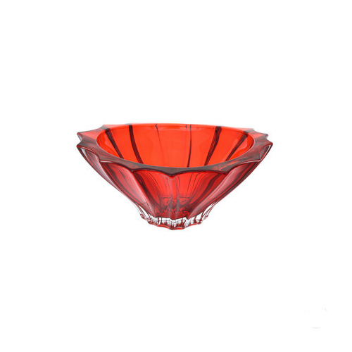 Конфетница Plantica, 22 см, красная 49816 Aurum Crystal