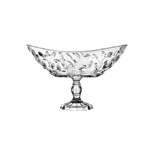 Конфетница на ножке Laurus, 34х23 см, эко-хрусталь 28376 RCR