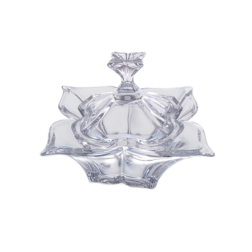 Конфетница с крышкой Florale, 20 см 08947 Crystalite Bohemia