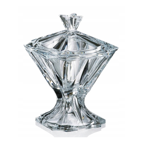 Конфетница с крышкой Metropolitan, 26 см 21277 Crystalite Bohemia
