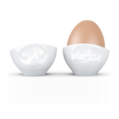 Набор подставок для яиц Kissing & Dreamy, 2 шт., белые T01.51.01 Tassen