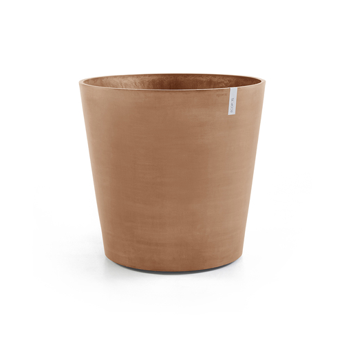 Кашпо с колесами Amsterdam, 80х72 см, терракотовое 74.009.80TCW ECOPOTS