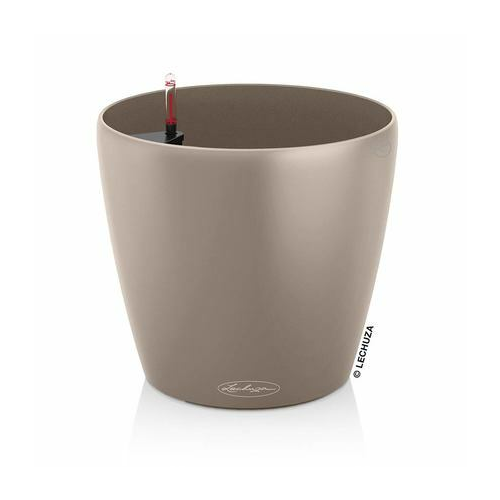 Кашпо Classico Color, 35х33 см, светло-коричневое, все-в-одном 13225 Lechuza