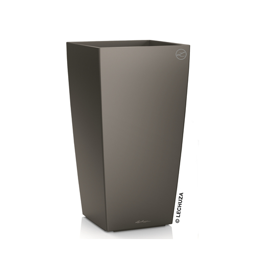 Кашпо Cubico, 30х30х56 см, антрацит 11303 Lechuza