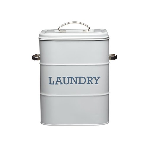 Корзина для хранения стиральных принадлежностей Living Nostalgia Grey LNLAUNDRYGRY Kitchen Craft