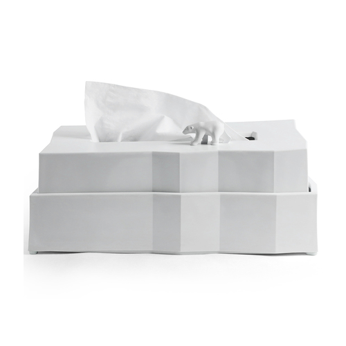 Подставка для салфеток Polar Bear Iceberg QL10343-WH Qualy