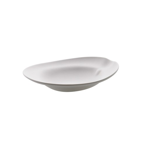 Салатник Shell, 25х26х6 см, белый, матовый 12012C COOKPLAY