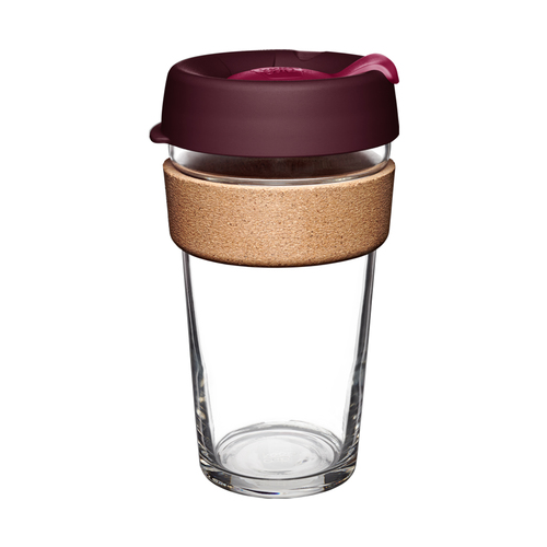 Кружка Brew Cork L Kangaroo Raw (454 мл), бордовая BCKANG16 KeepCup