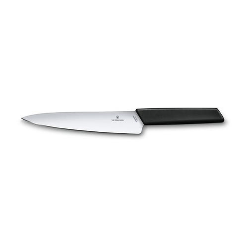 Нож разделочный Swiss Modern, 19 см, черный 6.9013.19B Victorinox