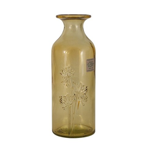 Ваза Citron Breeze, 19 см, коричневая VSM-4799-DB411 Vidrios San Miguel