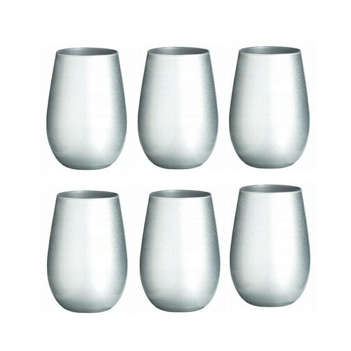Набор стаканов низких Elements Silver (465 мл), 6 шт. 3520012EL020-6 Stolzle