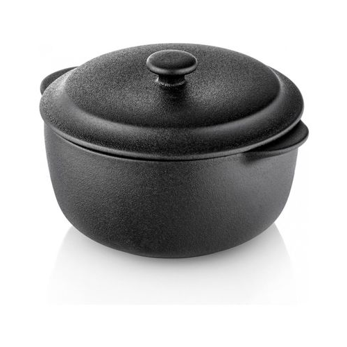 Форма для запекания с крышкой Iron-Black (1.5 л), черная W37000769 Walmer