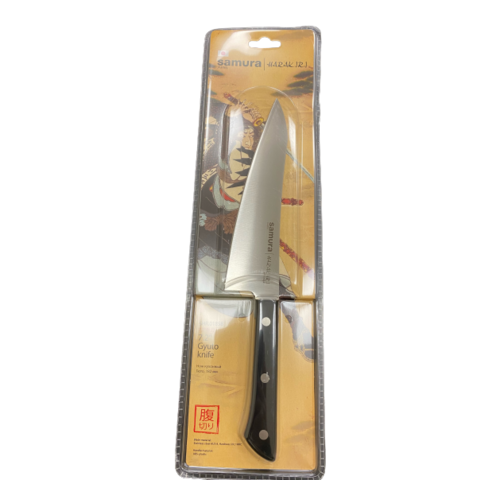 Нож кухонный Гюто Harakiri, 18.2 см SHR-0185B/K Samura