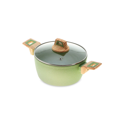 Кастрюля с крышкой Olive Stone (2.3 л), 20х11.5 см SYB-V124FAK-0520 KITCHENSTAR