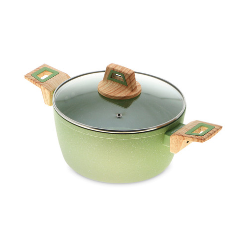 Кастрюля с крышкой Olive Stone (4.7 л), 26х14 см SYB-V124FAK-0526 KITCHENSTAR