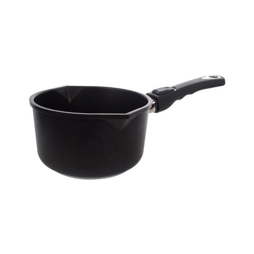 Ковш Frying Pans со съемной ручкой (0.9 л), 16 см, черный AMT816 AMT Gastroguss