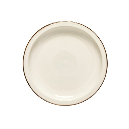Тарелка обеденная Poterie Cream-caramel, 26.2 см JSP262-CRM(JSP262-00519T) Casafina By Costa Nova