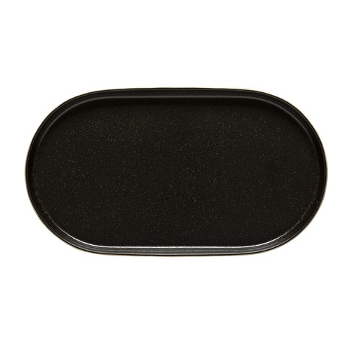 Блюдо овальное Notos Lattitude black, 36.5х20.5х3.1 см NSA371-00119A Costa Nova