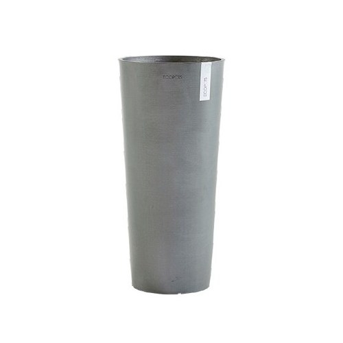 Кашпо Amsterdam high, 41х76 см, серое 74.008.76G ECOPOTS