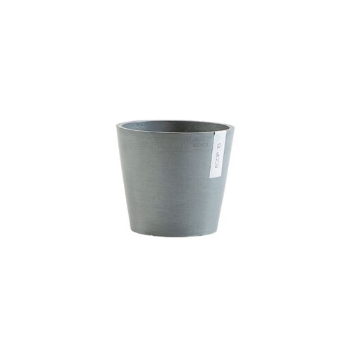 Кашпо Amsterdam, 8х7 см, серо-голубое 74.009.08B ECOPOTS