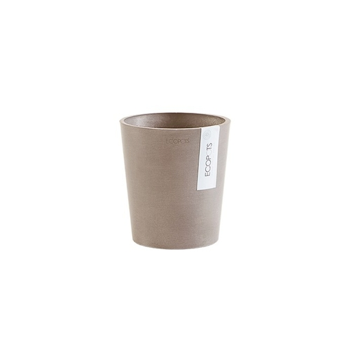 Кашпо Morinda, 14х16 см, серо-коричневое 74.011.14T ECOPOTS
