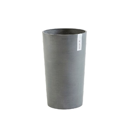 Кашпо Amsterdam mid high, 34х66 см, серое 74.022.66G ECOPOTS