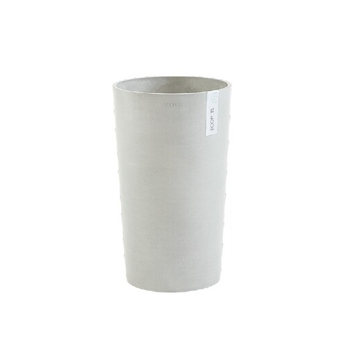 Кашпо Amsterdam mid high, 34х66 см, светло-серое 74.022.66S ECOPOTS
