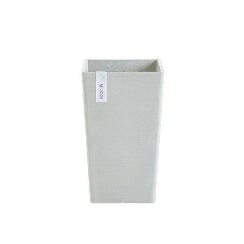 Кашпо Rotterdam middle, 30х30х56 см, светло-серое 74.023.56S ECOPOTS