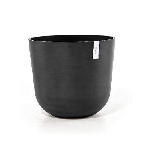 Кашпо Oslo, 45х39 см, антрацит 74.029.45A ECOPOTS