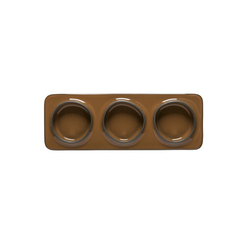 Менажница Ambar Dark Caramel, 28х9.9х2.7 см 1ABD281-CAR(1ABD281-01816I) Costa Nova