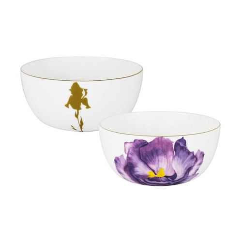 Салатник Iris, Flowers, костяной фарфор, 14 см, 0,75 л AL-506IR-E11 Anna Lafarg