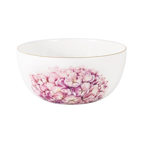 Салатник Гортензия, Flowers, костяной фарфор, 14 см, 0,75 л AL-906H-E11 Anna Lafarg