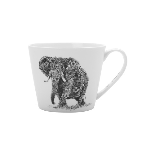 Кружка Африканский слон, Марини Ферлаццо, фарфор, 450 мл MW637-DX0510 Maxwell & Williams
