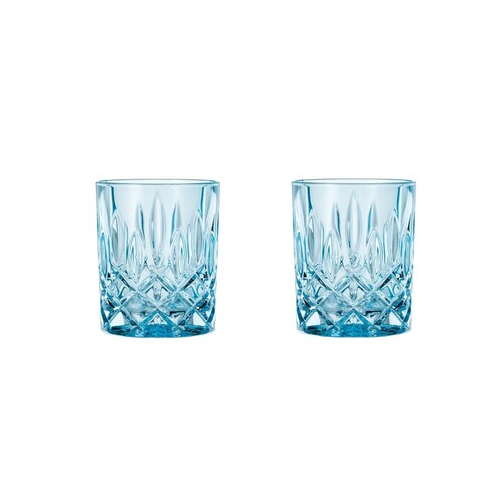 Набор низких стаканов Noblesse, бессвинцовый хрусталь, 2 шт, голубой, 295 мл 104239 Nachtmann