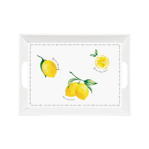 Поднос Amalfi, пластик, с ручками, 51х38 см EL-R0347/AMAL Easy Life (R2S)