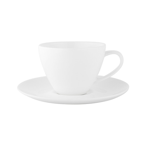 Чашка чайная с блюдцем Комбо (200 мл), белая MON0401-R52 Mix&Match