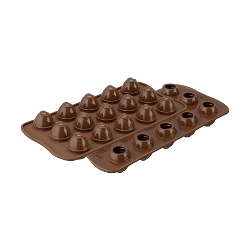 Форма для приготовления конфет Choco Spiral, 11x21.5х3 см, силиконовая 22.152.77.0165 Silikomart
