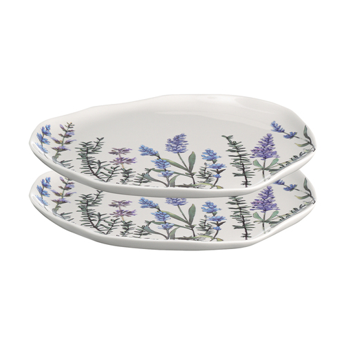 Набор тарелок Floral, 26 см, 2 шт, фарфор LJ_SB_PL26 Liberty Jones