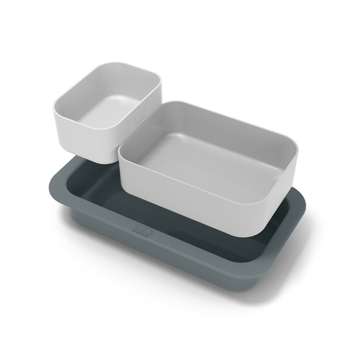 Силиконовые формы для ланч-боксов MB Silicase, серые, 3 шт 26230030 Monbento