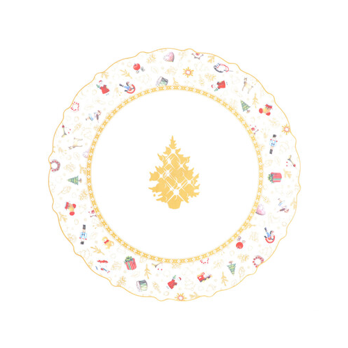 Блюдо сервировочное круглое Toys yellow, 30 см 49937 Repast