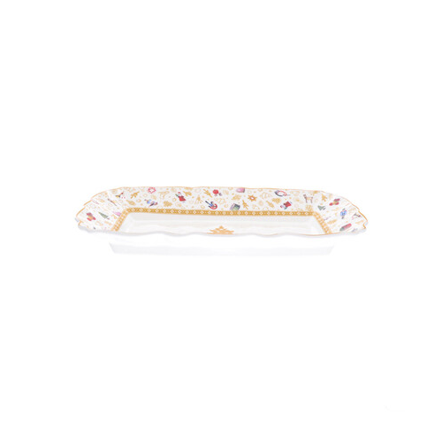 Блюдо сервировочное овальное Toys yellow, 25х15 см 49939 Repast