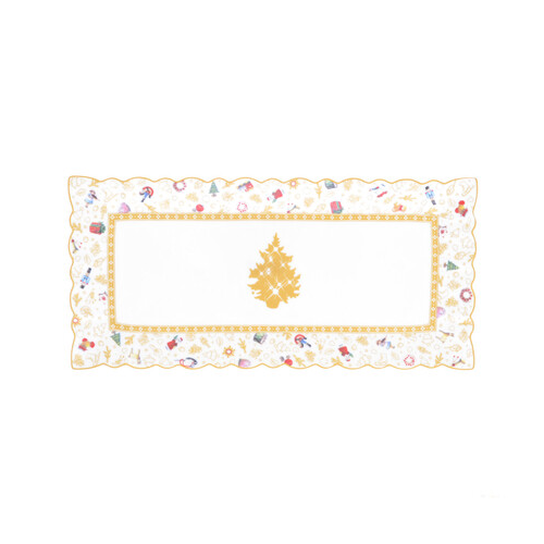 Блюдо сервировочное прямоугольное Toys yellow, 29х14 см 49938 Repast