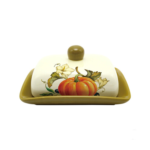 Масленка с крышкой Тыква, 17х12.5х8.3 см 45173 Royal Classics