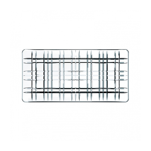 Блюдо прямоугольное Square, 28х14х2.3 см, прозрачное 101108 Nachtmann