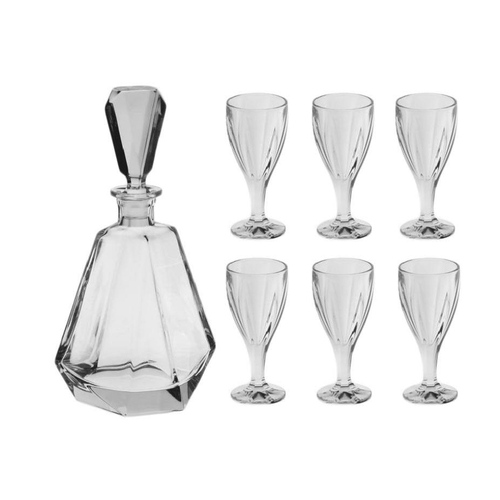 Набор для ликера, водки Brilliancy, 7 пр. 990/99999/9/44600/391-709 Crystal Bohemia
