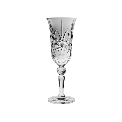 Бокал для шампанского Pinwheel (150 мл), 6 шт. 990/12417/0/26080/150-609 Crystal Bohemia