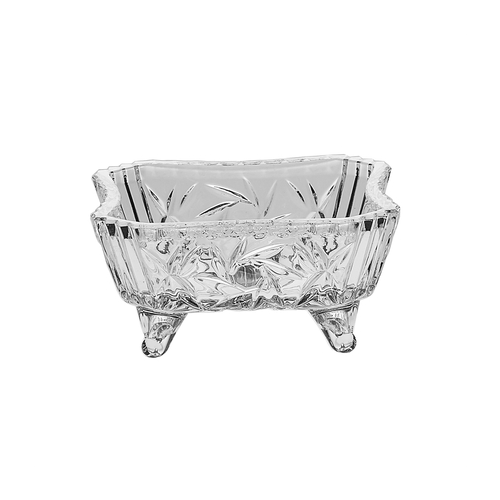 Салатник квадратный на ножках Pinwheel, 12 см 990/62995/0/00001/120-109 Crystal Bohemia