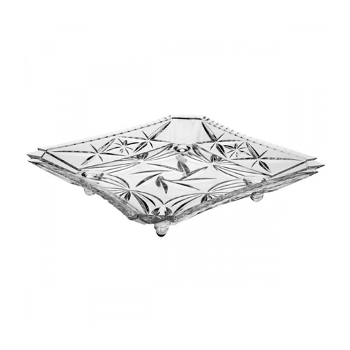Тарелка на ножках Pinwheel, 18.5 см 990/60602/0/39010/185-109 Crystal Bohemia