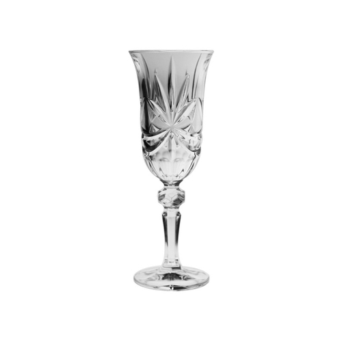 Бокал для шампанского Ribbon (150 мл), 6 шт. 990/12417/0/03900/150-609 Crystal Bohemia